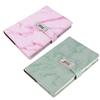 A5 Note Book PU Leather Cover Password Lock Notepad Diary Book Office School Supplies