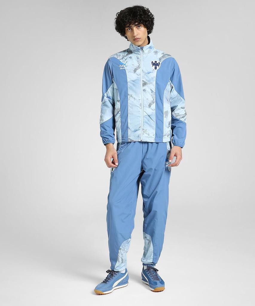Брюки для путешествий Puma KIDSUPER X MTY Монтеррей Мужские Футбольные Футзальные Темно-синие