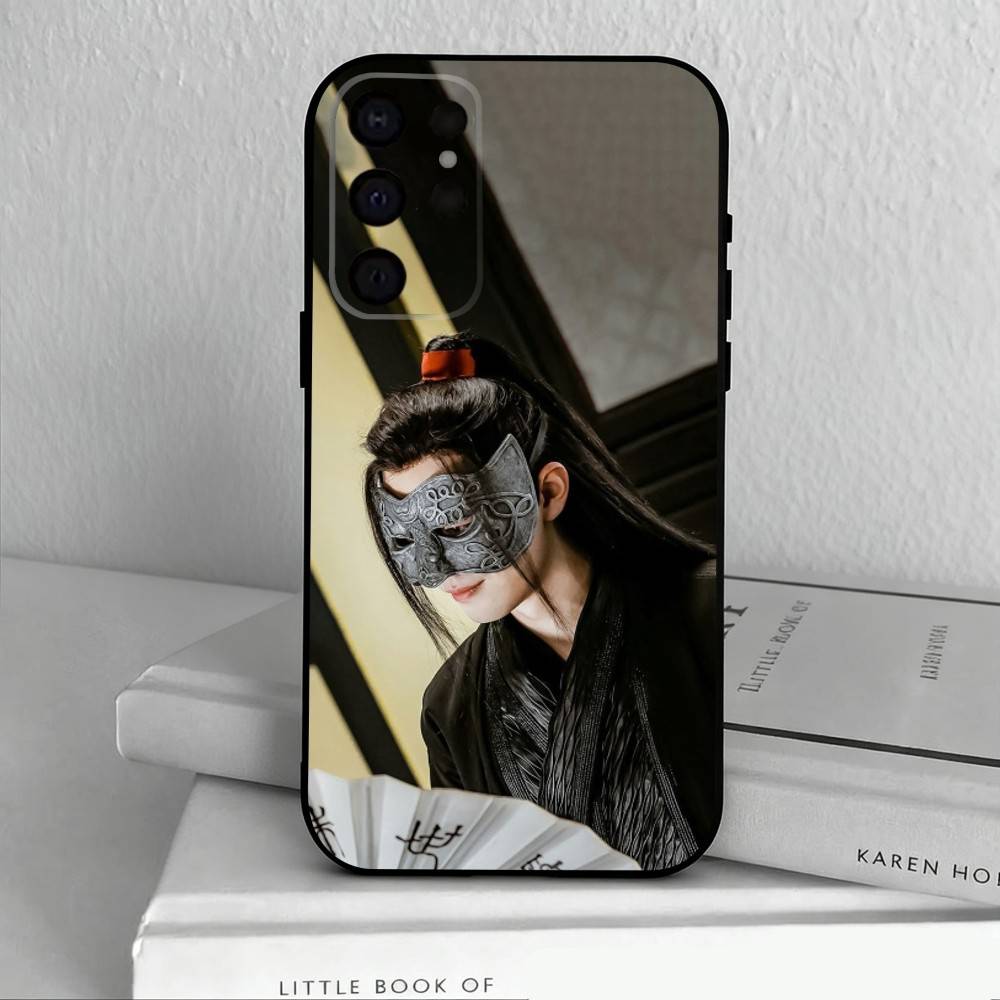 Чехлы для телефона с китайскими актерами Сяо Чжань для Samsung S25, S24, S21, S22, S23, S30, Ultra, S20, Plus, Другие Мягкий черный чехол