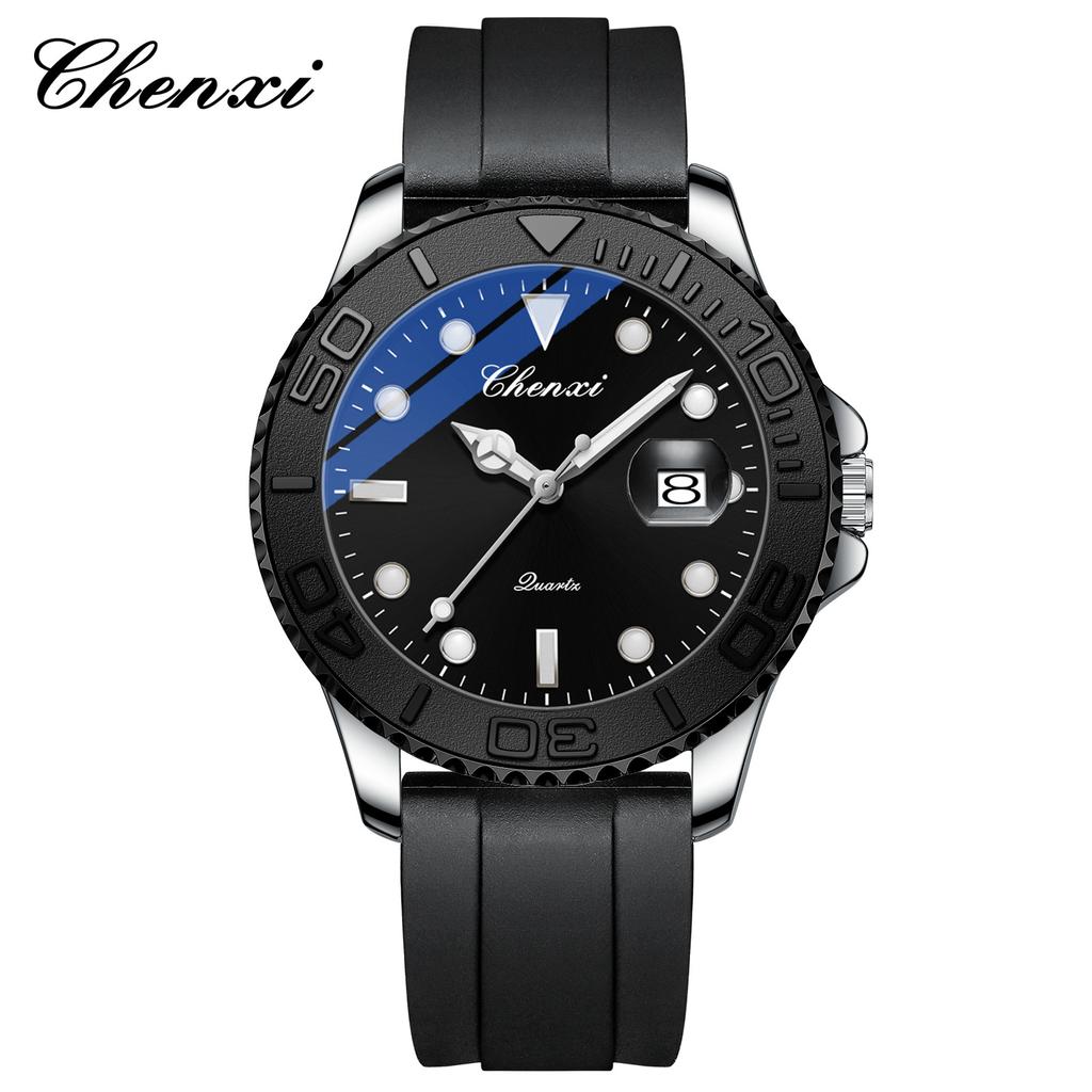 Модные Роскошные Мужские Кварцевые Часы из Нержавеющей Стали с Датой Мужские Часы Водонепроницаемые Светящиеся Деловые Повседневные Мужские Часы Reloj