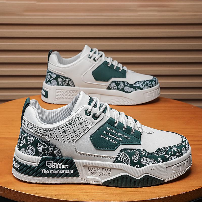 Fashion Luxury Sneakers Men Brand Shoes High Quality Skate Shoes Men Designer Shoes Lace-up Platform Skateboarding Casual Shoes Luxury