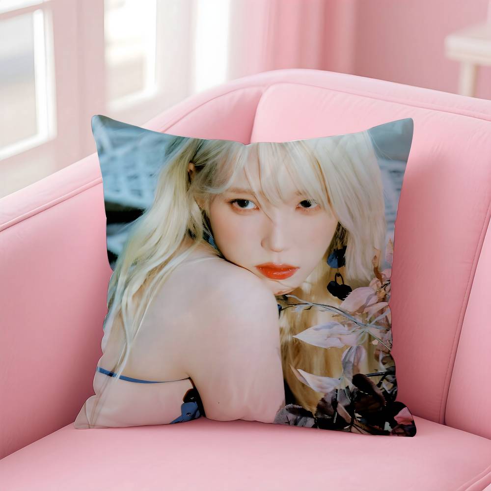 SINGER i-IU Pillow Case Pattern Printing Pillowcase Living Room Sofa Cushion Cover Bedroom Room Decor
