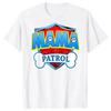 2024 Funny PAPA MAMA Patrol Dog Mom Dad Cotton T Shirts Graphic Streetwear Birthday Gifts Summer T-shirt Men Women Clothing Tee