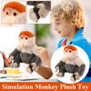 Simulation Monkey Plush Toy Proboscis Monkey Doll Doll Funny Monkey Doll