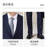 Two Piece Western Set High-End Light Luxury Business Casual Formal Suit Men's Wedding Suit Groom Dress