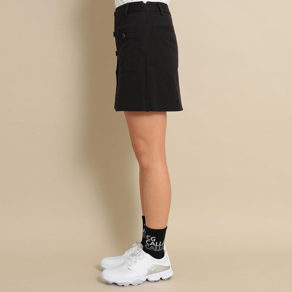 Callaway Stretch Skirt for C24128201 Women's (Shorts Included) Golf, 1010_Black