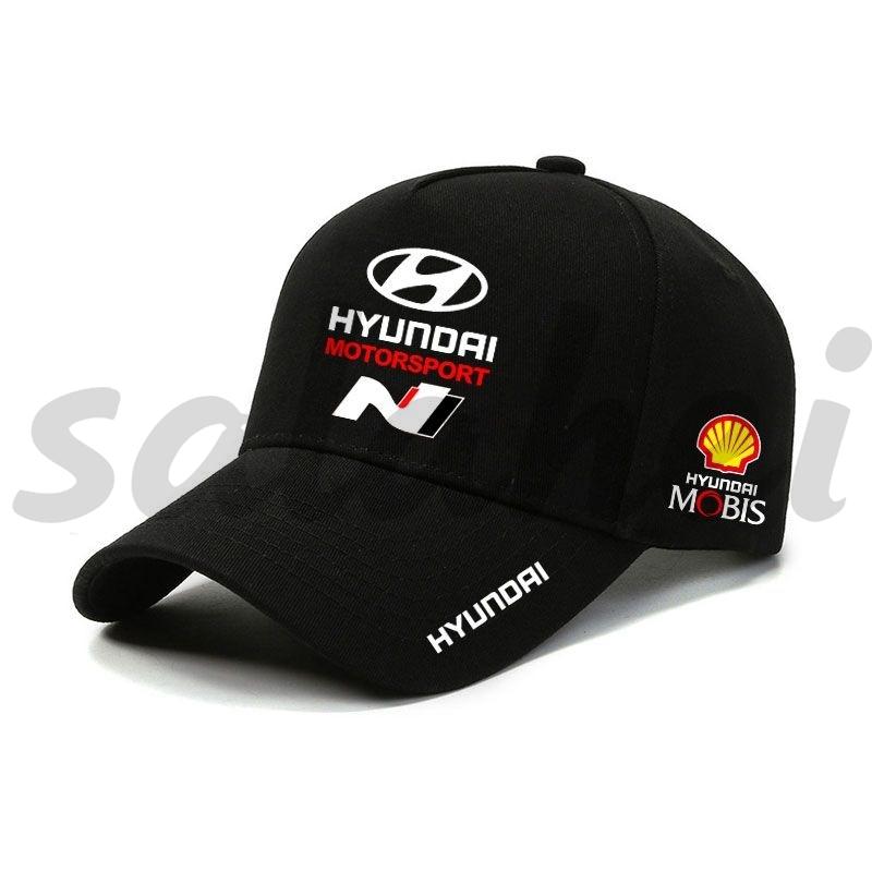 Бейсболка с вышивкой Hyundai Motorsport N Series для мужчин и женщин, регулируемая, кепка гоночной команды, для автолюбителей, повседневная, спортивная, для улицы