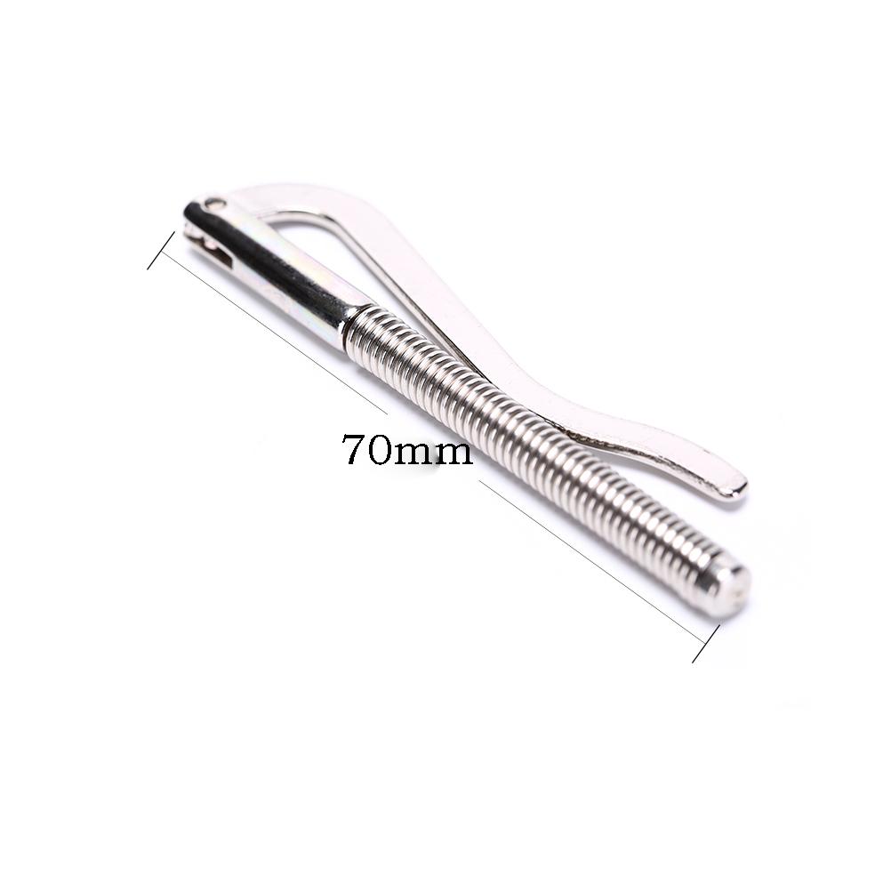 Металлические зажимы для денег Держатель зажима для наличных денег из нержавеющей стали для кармана (цвет: Серебряный)