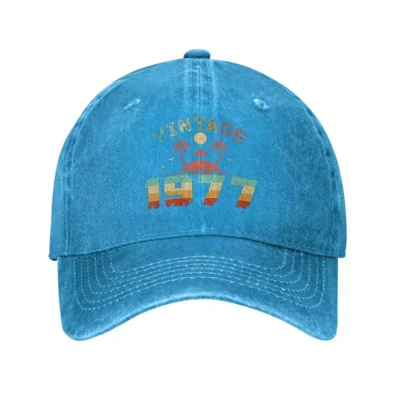 Custom Cotton Vintage Born In  Years Birthday Baseball Cap Hip Hop Unisex Womens Adjustable Dad Hat Summer
