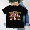 Новая детская футболка KPop Охотники на демонов Мальчики Саджа Мультяшные мальчики Круглый вырез Принт Модный повседневный топ Детская футболка Одежда для детей