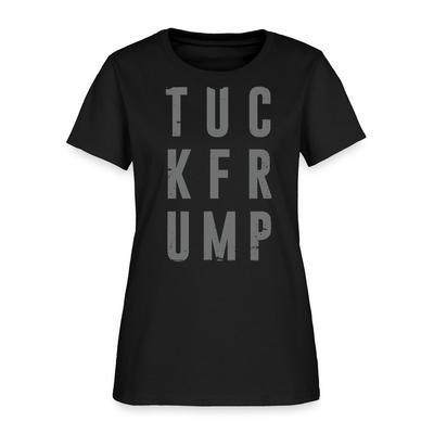 Футболка с надписью Tuck Frump Anti-Trump Protest для женщин, Унисекс футболка