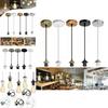 Elegant 1m Light Pendant Fitting Ceiling Rose E27 Suspension Set For Modern Decor