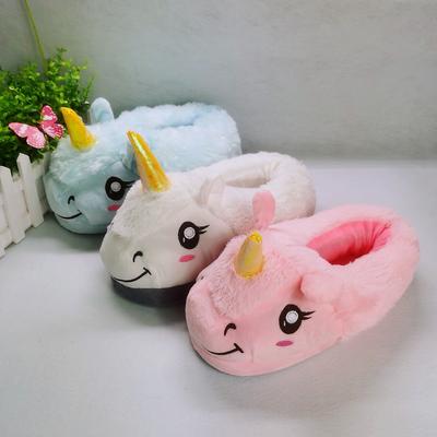 Зимние тапочки женские домашние туфли меховые тапочки женские домашние туфли тапочки Unicorn 2024 классические женские Pantoufle