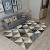 Modern Minimalist Geometric Living Room Carpet Home Bedroom Bedside Carpet Large-area Carpet Mat