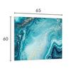 PANEL SZKLANY DO KUCHNI 65x60 Marmur