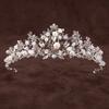 Bridal Hair Crown With Pearl And Branch Design For Wedding Ceremony Party Daily Wear