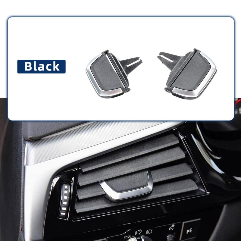 Car Front Rear AC Vent toggle Grille Clip Slider Replace 64229329545-1 64229330687-1 For BMW 5 6 M5 Series G30 G31 G38 G32 F90