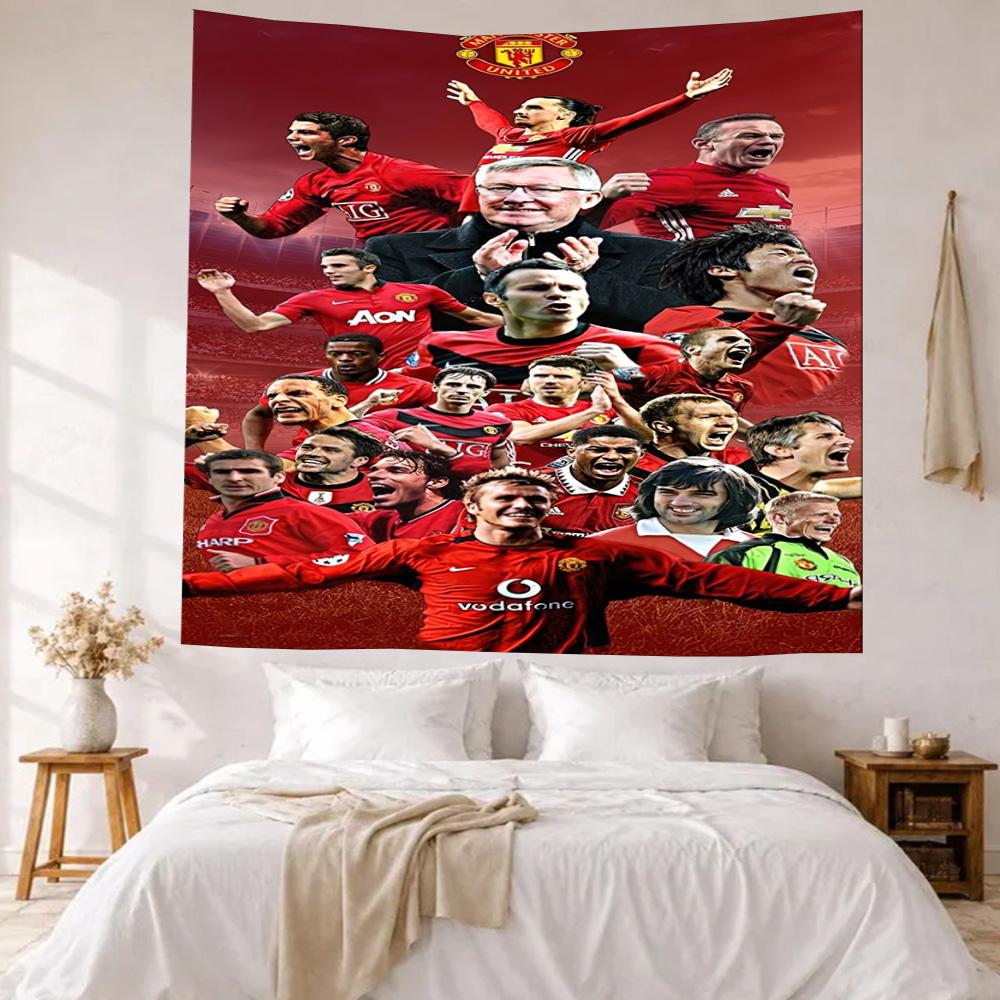 Manchester Wall Decor Tapestry Art For Pet Memorial Birthdaywedding Party Backdrop Family Gift