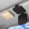 AXNX2 Slim Hidden Anti Loose Design Sunglasses Mount Clip Car Eyeglass Holder Space Saving Glasses Card Ticket Storage For BMW M X5