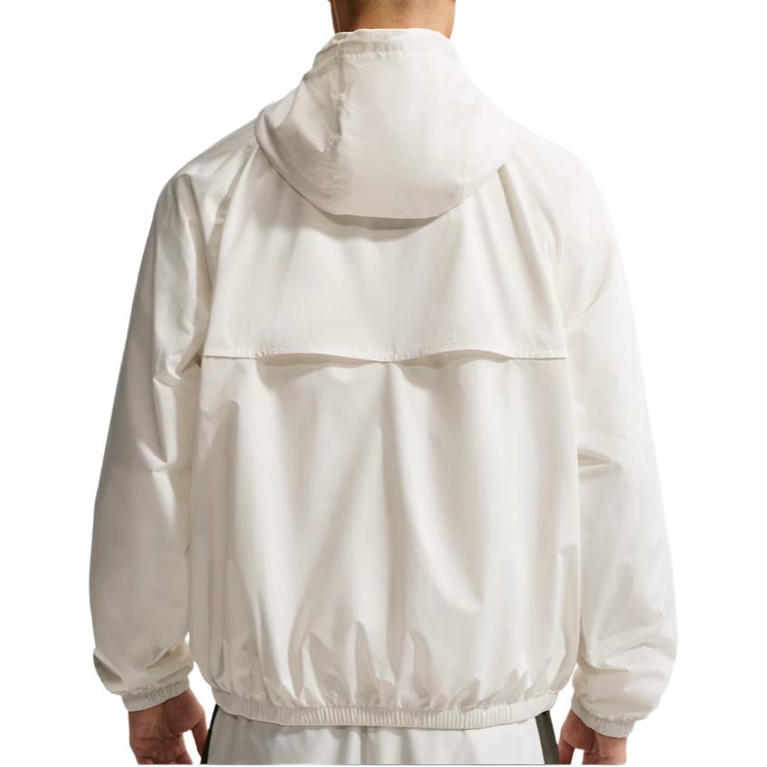 Nike Куртка мужская с капюшоном и длинным рукавом Windrunner, ветрозащитная, водонепроницаемая, свободного кроя, на молнии, с логотипом HV8370-133