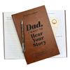 Dad I Want To Hear Your Story 154 Pages Notebook Over 250 Guided Prompts Elegant Interior Memory Book