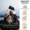1pc LORD OF THE RINGS Flannel Blanket Soft Warm Throw for Home, Office, Travel, All-Season Cozy Bedding GiftL1203