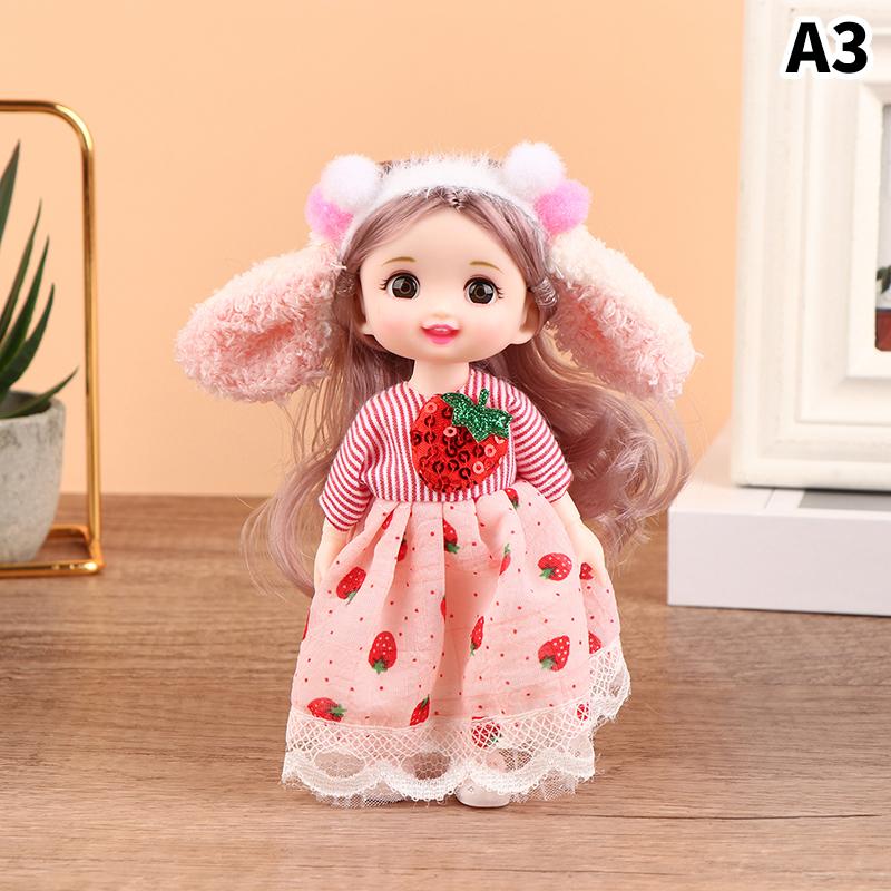Innovative And Practical For Girls Birthday Gift Cute Princess Diy Dress Up Toys 16Cm Exquisite Mini Imitation Dolls