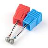 Ball Shape Cuticle Clean Nail Drill Bit 3/32'' Professional Safety Diamond Nail Bit Nail Cleaner for Cuticle Dead Skin