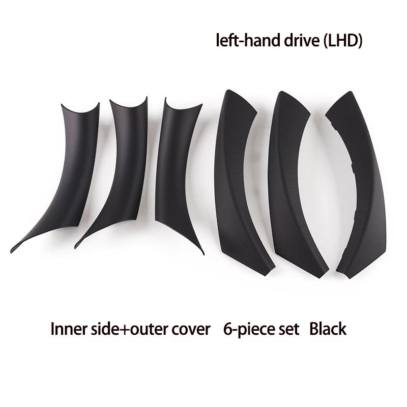 E90 Car Inner Handle Interior Door Panel Pull Trim Cover Black left Right For BMW 3 series E90 E91E92 316i 318i 320i 2005-2011
