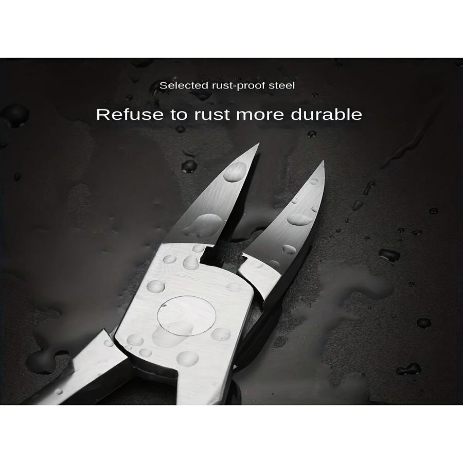 Профессиональные прецизионные кусачки для ногтей для толстых и вросших ногтей на ногах, из нержавеющей стали, с удалителем омертвевшей кожи, эргономичный дизайн