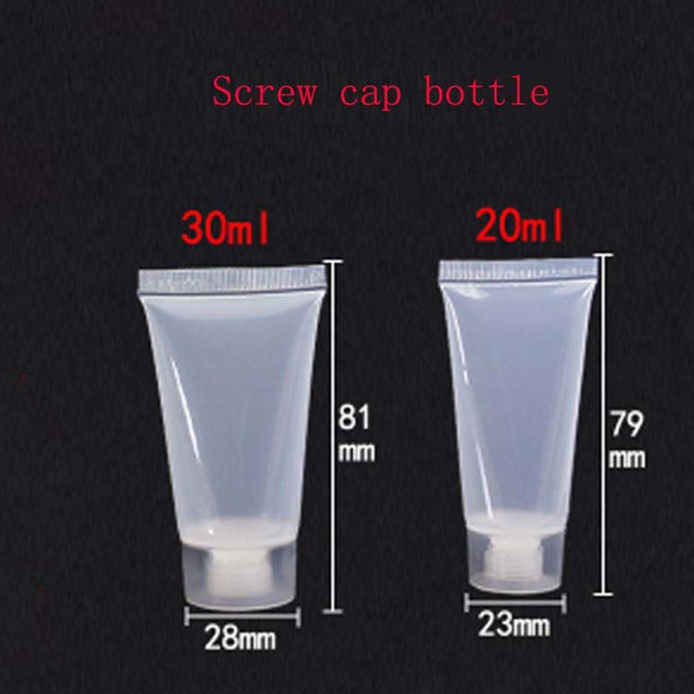 Organizers Plastic Squeeze Tubes Empty Bottle Refillable Bottles Makeup Container Travel Bottle