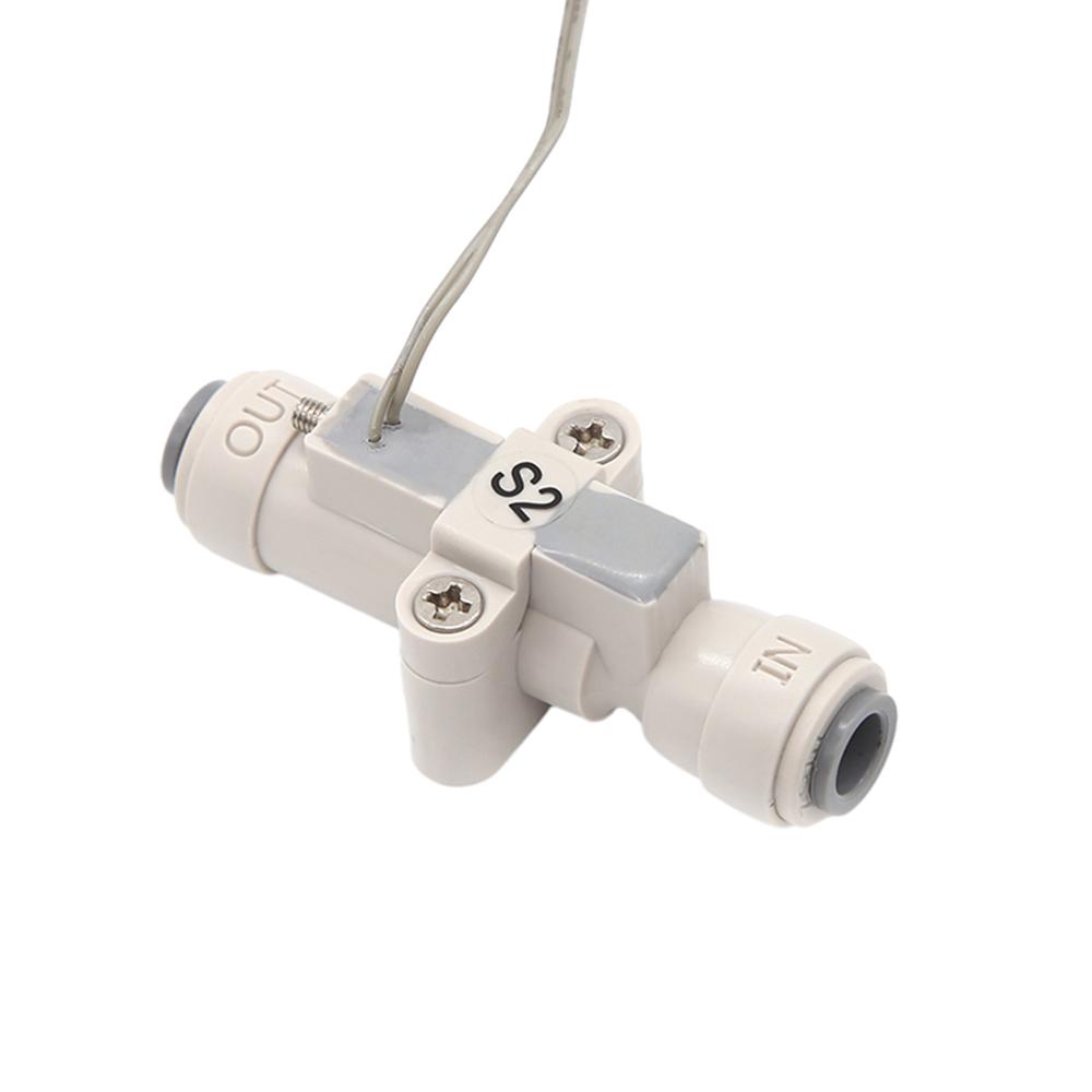High Performance 1/4" Water Flow Switch Plastic Water Flow Switch Water Flow Control Sensor for Water Purifier Dispenser