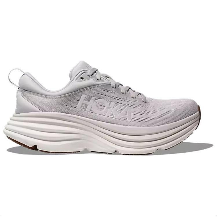 HOKA One One Bondi 8 Lunar Rock Nimbus Cloud Женские 1127952-LRNC