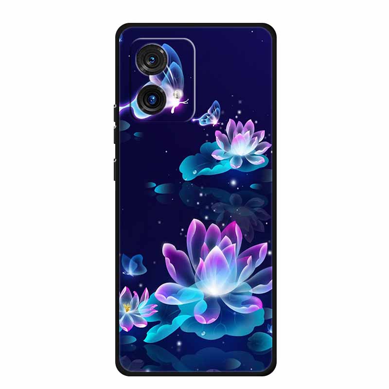 Для Motorola Moto G84 G54 5G Чехол Модный Мягкий Силиконовый Чехол из ТПУ Чехлы для Телефона для Moto G54 MotoG84 2023 Оригинальный Новый Тигр Capa