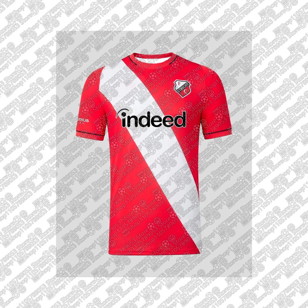 Netherlands Unisex Football Jersey Top Adult Breathable Home Jersey Soccer Sport Away Autumn F-FC U-Utrecht Gift