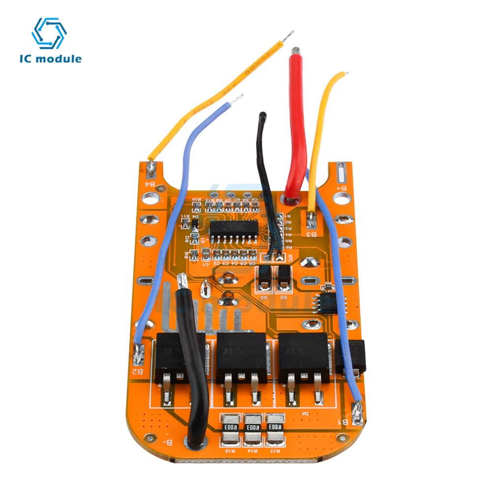 BMS 5S 21V 30A Плата защиты литиевой батареи PCB Модуль платы защиты заряда батареи 18650 Для электроинструмента Отвертка
