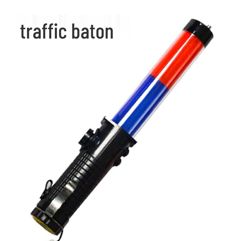 LED Red/Blue Traffic Safety Baton