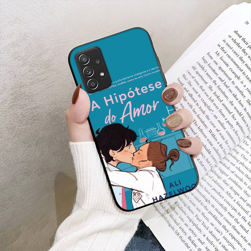 Чехол для телефона с книгой «Гипотеза любви» для Samsung Galaxy A02 A12 A21 A22 A32 A41 A42 A51 A71 A72