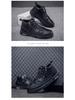Autumn Men's Breathable High-Top Martin Boots: Trendy, Thick-Soled, Non-Slip Leather Casual Sneakers