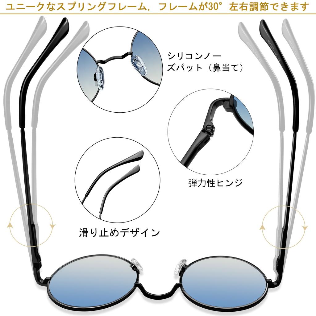 KANASTAL Round Sunglasses for Men and UV Classic Ultra Perfect for Mountain Driving Women, Polarized, Protection, Design, Fashionable, Lightweight,