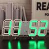 Simple Fashion Electronic Clock 3D Luminous Digital Clock Voice-activated Silent Alarm Clock Creative Desktop Clock