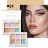6 Colors Concealer Palette Long-lasting Moisturize Concealer Cream Bronzer Contouring Brightening Highlighter Face Color Corrector