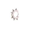 Punk Rivet Gothic Fashion Spike Stainless Steel Accessories Jewelry Hoop Earrings Stud Earring