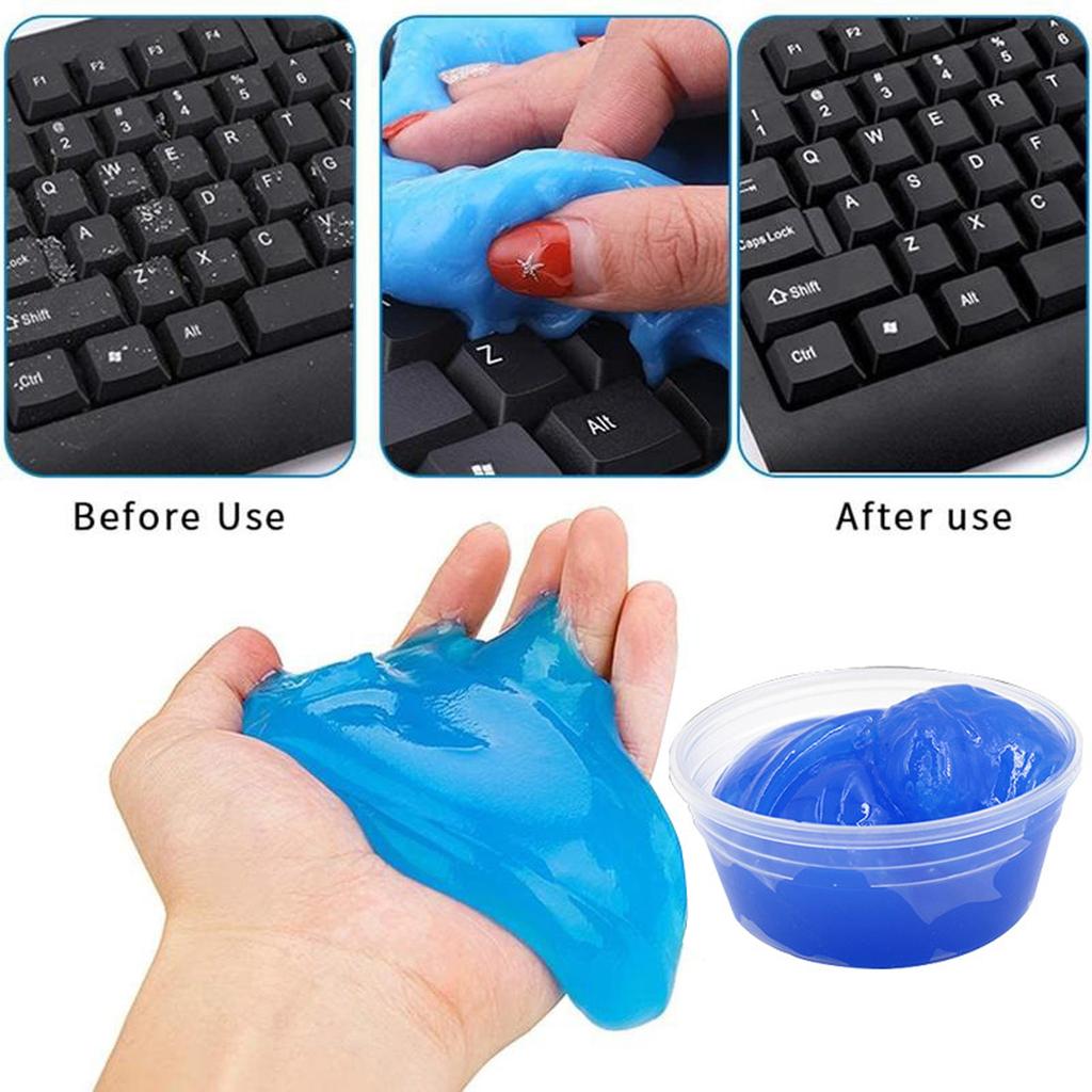 Car Cleaning Pad Car Interior Clean Tool Glue Powder Cleaner Gel For Car Interior Clean Tool Car Wash Mud