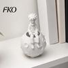 Creative Stationery Holder 3D Printed Little Prince on Planet Pen Holder, Multi-Functional Hollow Storage for Ornaments Pencil Makeup