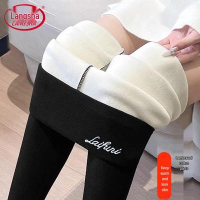 Женские термолеггинсы LANSWEAR из овечьего бархата