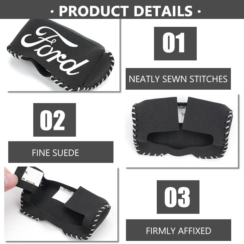 5pcs Car Seat Belt Anti Scratch Buckle Protector Cover Accessories For Ford Fiesta Ranger Mondeo Escape Ecosport Fusion Explorer
