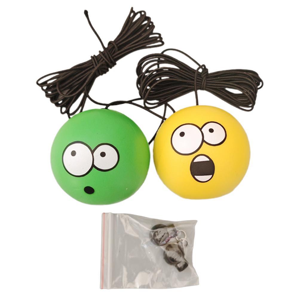 Garage Tennis Parking Aid 7cm Garage Hanging Ball 4m Elastic Rope PU Foam Ball Car Parking Sign Decoration General Car Ornament