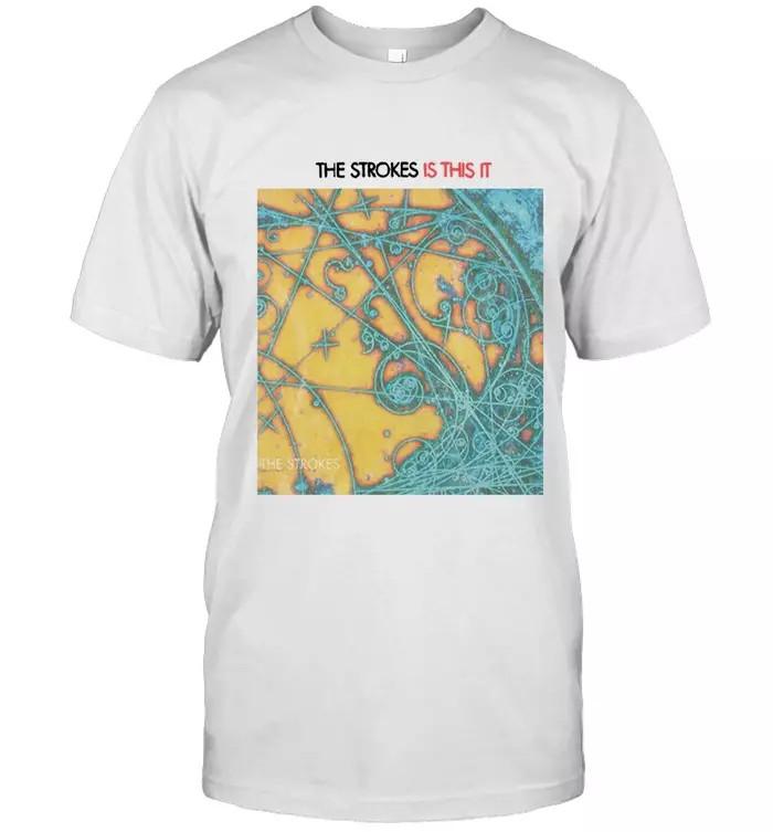 NEW The Strokes Is This It Short Sleeve White All Size T Shirt