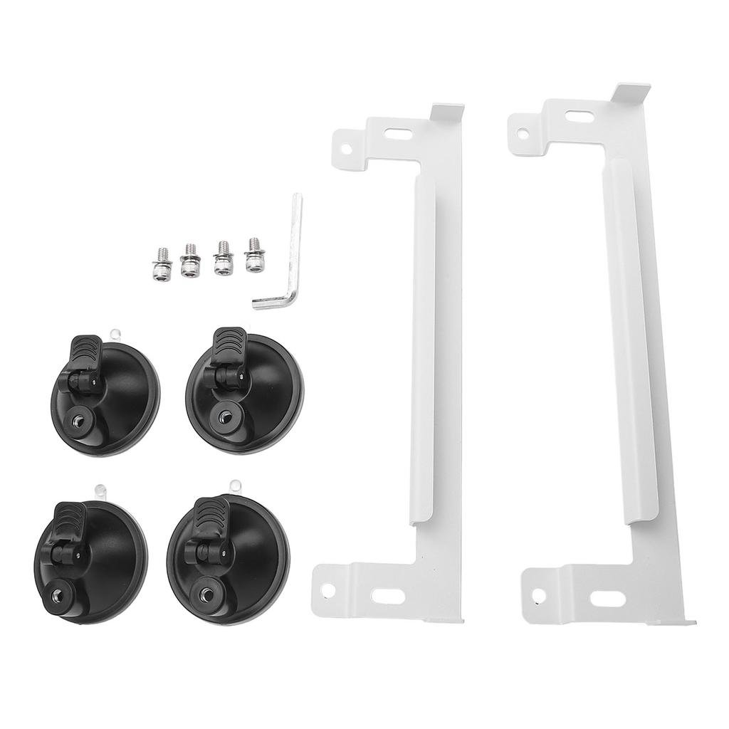 Комплект крепления на присоске для спутниковой антенны и люка Надежный захват Железный Экономия места Легкая установка для лобового стекла автомобиля